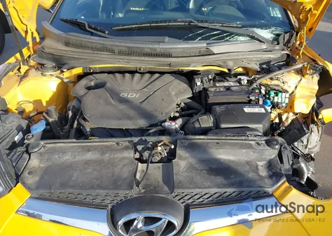 2016 Hyundai Veloster z USA, uszkodzony, nr VIN KMHTC6AD2GU301361